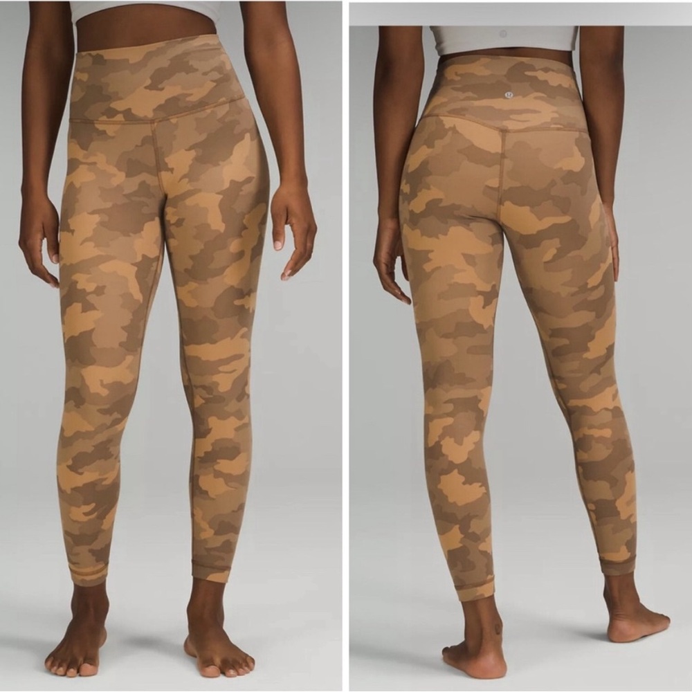 Lululemon Align High-Rise leggings- Heritage 365 Camo Beige